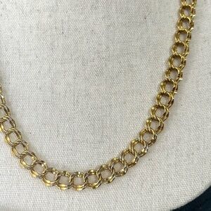 💛Double Link Gold Tone 24” Chain Necklace